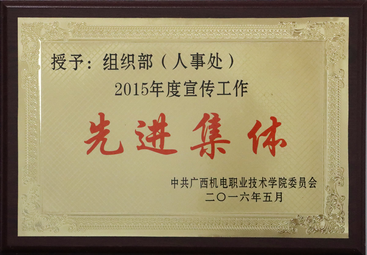 2017年度先进集体